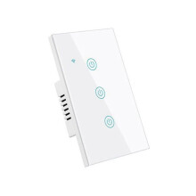 Matter WIFI US Touch-Schalter 3-Gang Home Life Wandschalter Unterstützt Alexa Voice APP