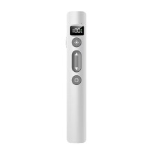 2,4G Wireless Presenter Stromverbrauchsanzeige PPT Point Aufladen der Batterie für Besprechungsunterricht Weiß