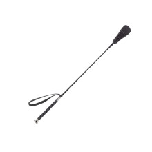 Outdoor-Pferdepeitsche mit bequemem Griff,-Schwarz