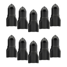 10Pcs Rusts Resistant Ergonomic Bicycles Valves Cap Aluminum
