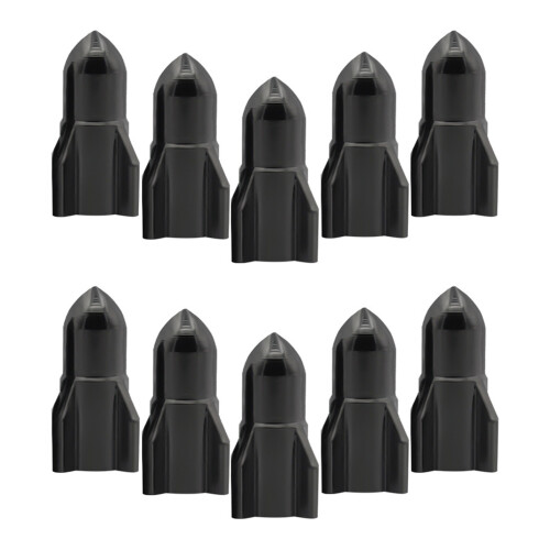 10Pcs Rusts Resistant Ergonomic Bicycles Valves Cap Aluminum