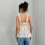 Breathable Polyester Maternity Top with Floral Print &-Black M 3
