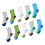5 Pair Boys Athletic Sock Elastic Comfort Sock Set Cotton-M 1