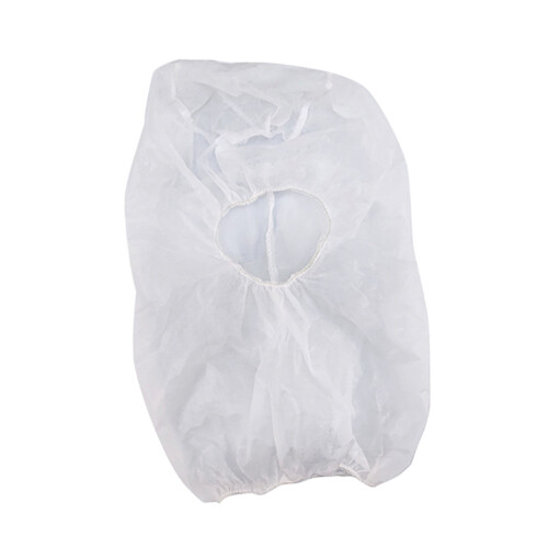 100Pcs Industrial Disposable Beard Hair Net Full Face-White