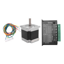 Nema 23 23HS5628 Stepper Motor 57 Motor 2.8A with TB6600 Stepper Motor Driver NEMA17 23 for CNC and 3D Printer Part Parts(8.0MM)