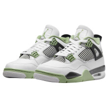 (EU38.5) Air Jordan 4 Retro Seafoam Oil Green