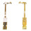 New Lens Inner Aperture Flex Cable for  Minilux Camera Part (E02) 1