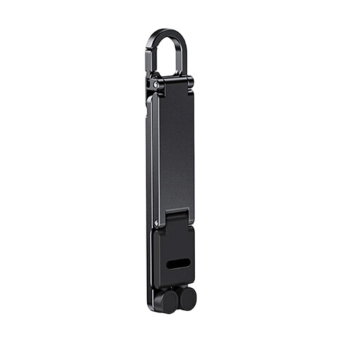 Portable Attachment Cellular Phone Stand Foldable Design-Black