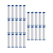 25PCS Universal PP Cotton Shower Filters Replacements Shower Water Filters