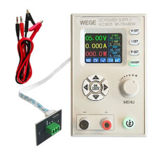 WZ3605 Anti-Refluxo Ajustável Controle Digital Fonte de Alimentação  Módulo de Carregamento Buck-Boost Tensão Constante 36V(D)