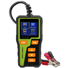 BT-30 Testeur de Batterie Testeur de Charge Testeur de Batterie de Voiture Analyseur Numérique de Batterie de Voiture pour la Plupart des Batteries