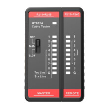 Kabel-Telefonleitungstestgerät HT812A Kabeltester Leitungssucher RJ11 RJ45 Kabel Toner Leitungssucher Werkzeug