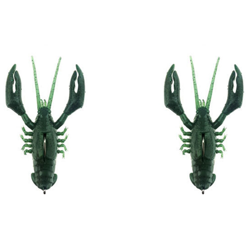 16G Artificial Crawfish Lures with Hook Saltwater-Color 6
