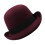 Magicians Hat Victorian Style Jazz Hat for Stage-wine red 1