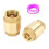 2PCS 3/4 Inch NPT Female Thread Spring Check Valve, Solid Brass Non Return One Way Horizontal Check Valve for Well, Pump 1