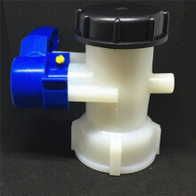 DN75mm Tank Butterfly Valve IBC Tank Container Tote Tank Butterfly Connection Valve Plastic Water Drain Adapter