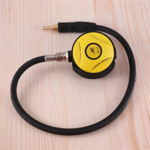 5X Scuba Diving Diver Regulator Diving Snorkel Tube Snorkeling Equipment Pressure Reducer 2Nd Dive Regulator-Yellow