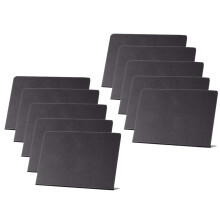 10-Pack Svarta Tavla Skyltar 10X7,5 cm Liten Svarta Tavla Skylt Svarta Tavla Skyltar för Mat Svarta Tavla Bufféskyltar