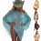 Elegant gebreid strandshirt met pailletten, polyester-Gele M 3