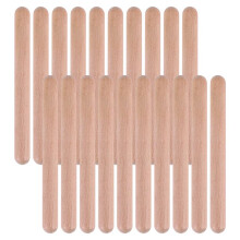 20Pieces 8 Inch Kids Rhythm Sticks Music Lummi Sticks Classical Wood Claves Musical Percussion Instrument Musical Sticks