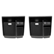 2pcs Car Center Console Storage Box Compartment Storage Box for Niro SG2 2022-2023
