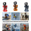 Multi Purpose Tool Organizer Holders Waist-red yellow gray 3