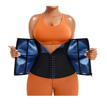 Ceinture de taille de niveau professionnel avec système-bleu L
