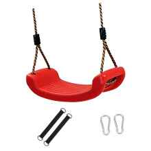 Swing Seat Easy Connect Rope For Swing And Hanging Bars-Red