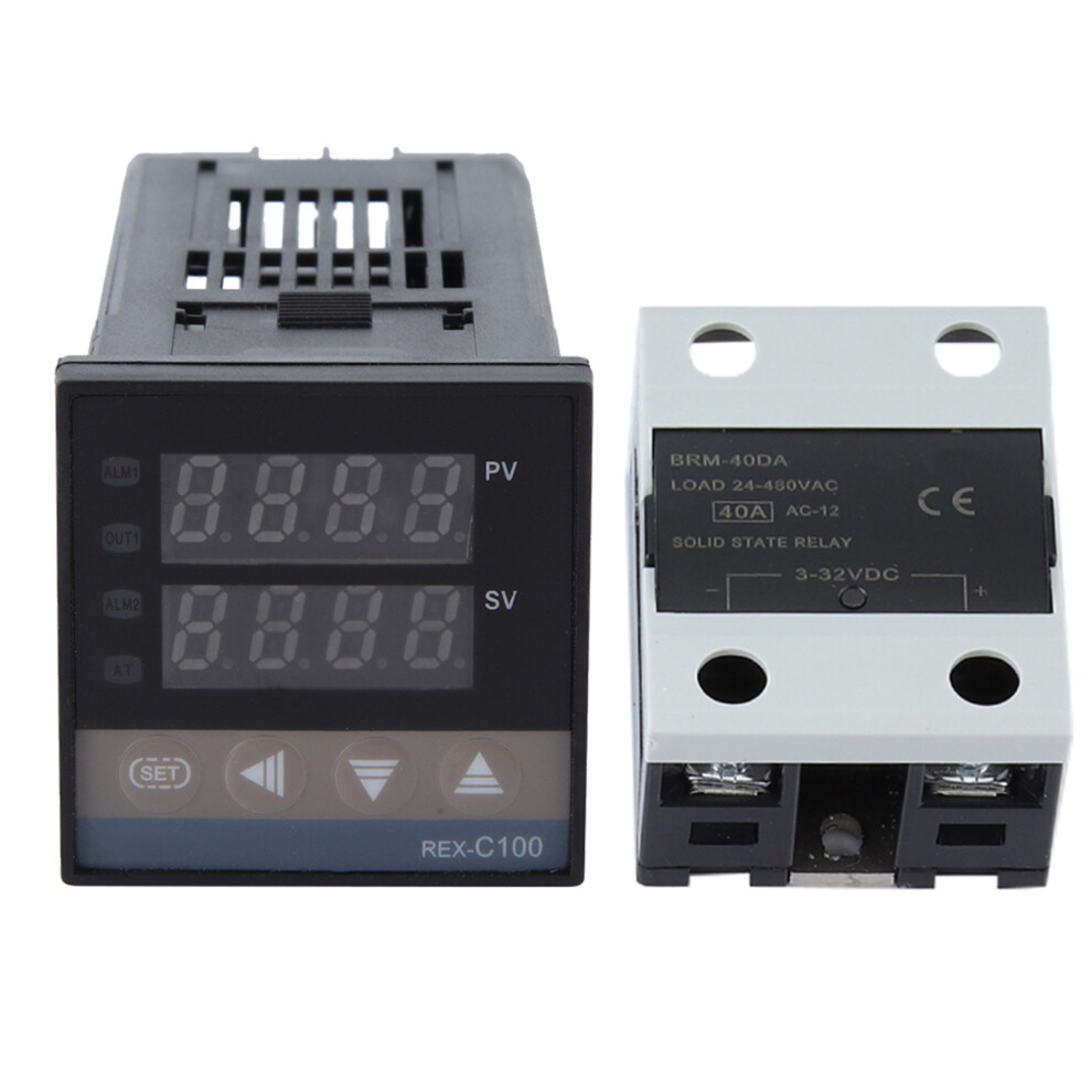 AC 110-240V 40A SSR PID Controller 0-400C