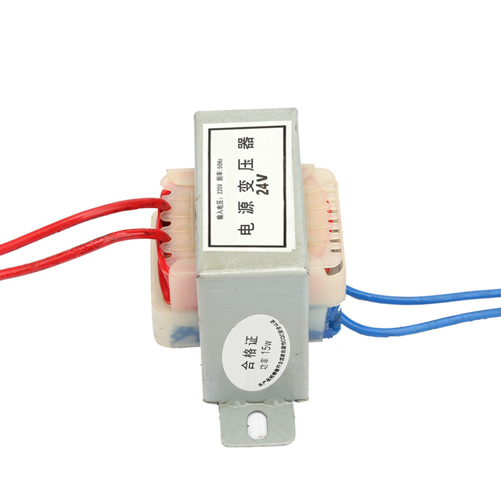 15W EI Core Transformer 12V/24V AC Output