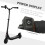Electric scooter, 120W motor, height-adjustable 4