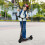 Electric scooter, 120W motor, height-adjustable 2