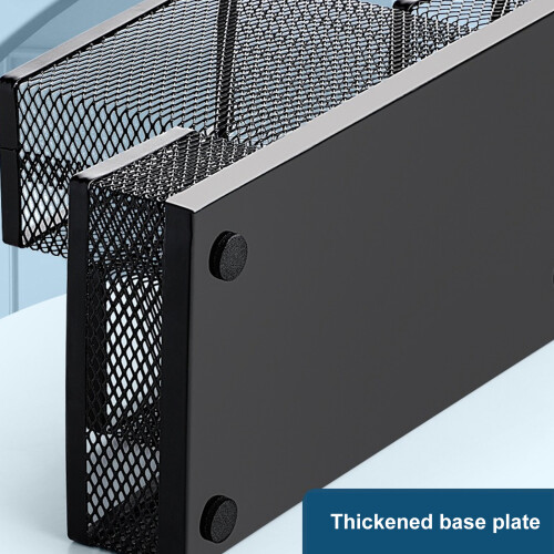 Étui de rangement pour crayons de bureau, support-Trois grilles 1