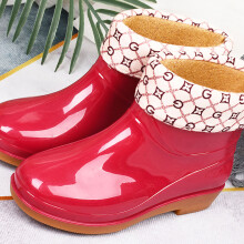 Radian PVC Damen-Antirutsch-Regenstiefel Rot 40