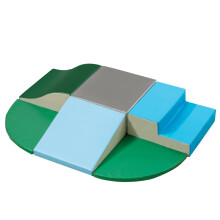 6-piece children is soft play set, for climbing