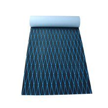 Foam Boats-vloerbedekking voor vissersboten-Zwart en blauw