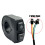 Scooter Light Switches Button 2 in 1 Headlight Horn-1.7m Cable 5