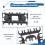 Ignition Lead Wire Divider Separator Loom Clip Ht Lead Holders Clamp Spacers 8mm for Chevy 5