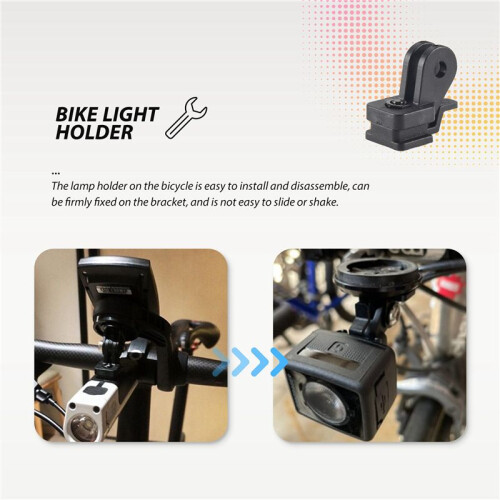 Bicycle Front Lamp Code Meter Holder Mount Bracket for Bontrager Ion Prort Lifting Tail Lamp Bicycle Accessories 2
