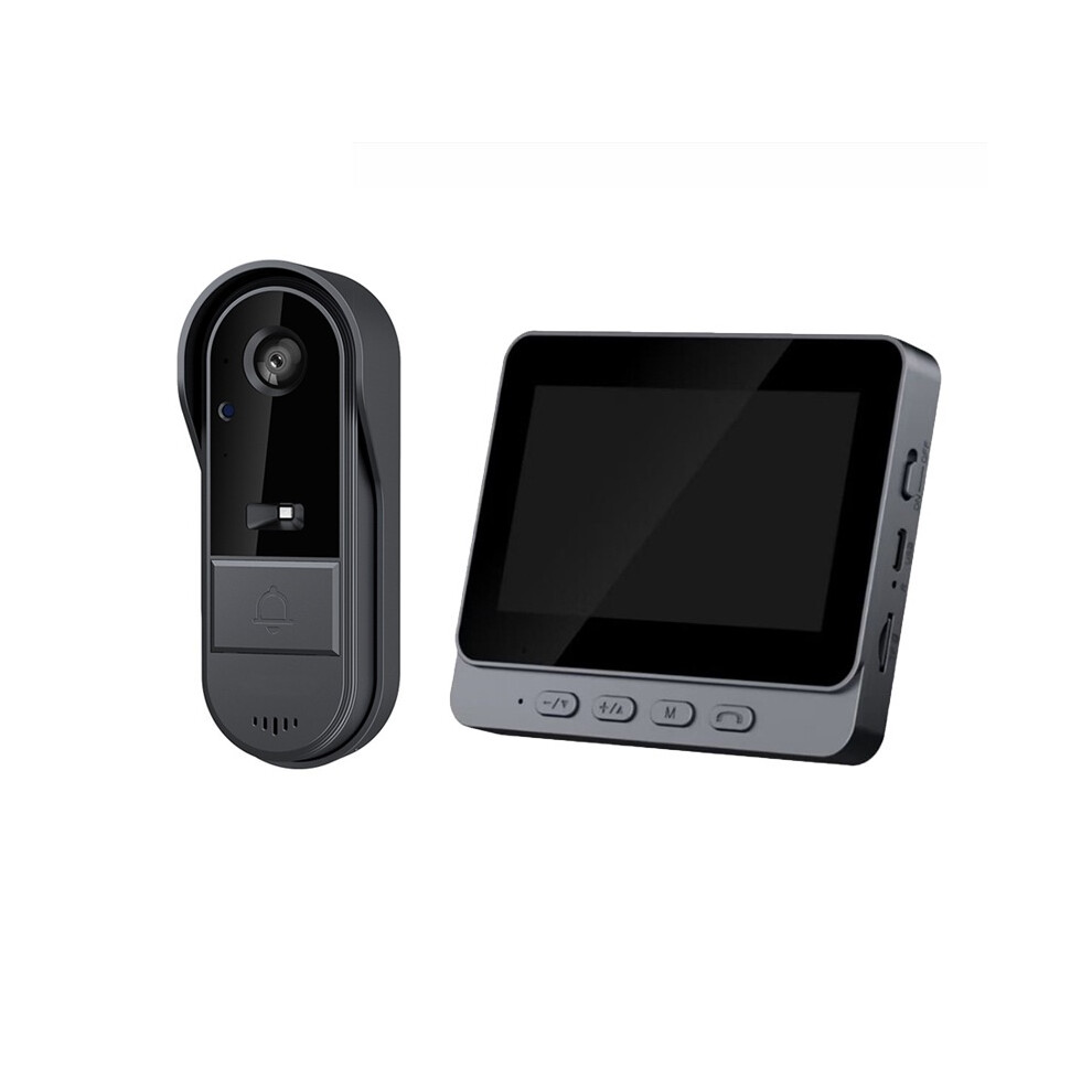 Wireless Visual Doorbell Smart Home Smart Dingdong Doorbell Caller Two Way Intercom Visual Doorbell Ringer 6900890398529
