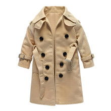 Mini Trench-Coat à l'échelle 1/12, tenue pour poupée-Kaki