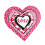 Ensemble d'accents de mariage pour la saint-valentin, 4-D 1