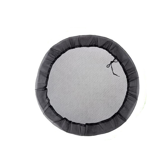 Robuste Polyester-Regenwasserfilter-Netzabdeckung-Schwarz 30cm