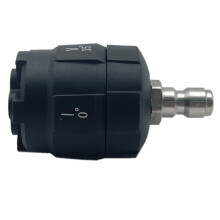 Buse 5 en 1 pour Nettoyeur Haute Pression 0 15 25 40 65 Buse en une Seule PièCe G1/4 Connecteur Mâle Adaptateur à DéGagement Rapide