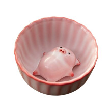 Cartoon Ceramic Tea Cup Little Pig Spit Under Bottom Funny Teacup Procelain Water Cups Mug