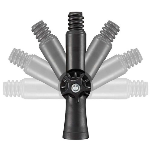 Rotatable Angle Adaptor for Threaded Extension Pole Attachments for Threaded Extension Pole Adapter