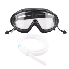 Waterstofbril Oogmasker Waterstofzuigmasker Koelbril Waterstofgenerator Inhalatiemachine Accessoires Zwart