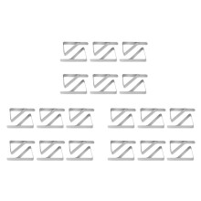 Pinces pour Nappes,36 Paquets Support de Nappe en Acier Inoxydable Pince de Couvercle de Table Pourmaison/Chapiteau/Mariage