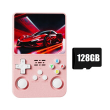K36S R36S Retro Game Console 128GB 3.5 Inch IPS Screen Linux WIFI Portable Pocket Game Player for Kids Gift