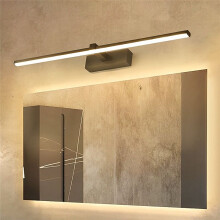 Applique Murale LED Moderne pour Salle de Bain, Éclairage Mural en Aluminium, Miroir de Salle de Bain, Lampe de Maquillage A